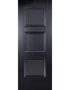 Amsterdam Black Primed Internal Door