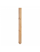 90mm Plain Square Newel Post