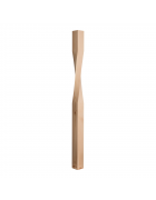 90mm Contemporary Twist Newel Post