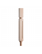 Regency Square Rebated Spigot Newel Post