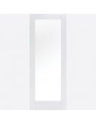 Pattern 10 Clear Glazed White Internal Door 