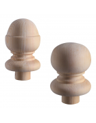 90mm Turned Newel Post Cap - Select Style