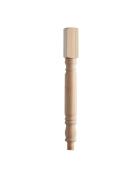 90mm Classic Rolling Pin Newel Post with Spigot