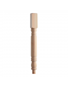 90mm Classic Rolling Pin Newel Post with Spigot