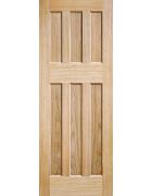 DX 60&#039;s Style Oak Internal Door