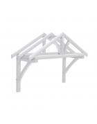 White Primed Apex Porch Canopy 1560mm