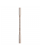 41mm Twisted Rolling Pin Stair Spindle