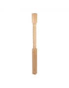 Twisted Rolling Pin Newel Post 1500mm