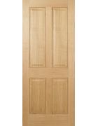 Regency 4 Panel Pre-Finished Oak Internal Door