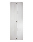 Shaker 4 Panel Bi Fold White Internal Door