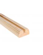 Blueprint Grooved Base Rail for Glass - Select Timber and Length 