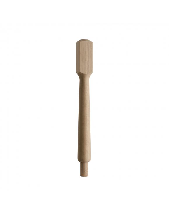 90mm Slender Quays Stair Newel Post with Spigot Select Timber and Type image
