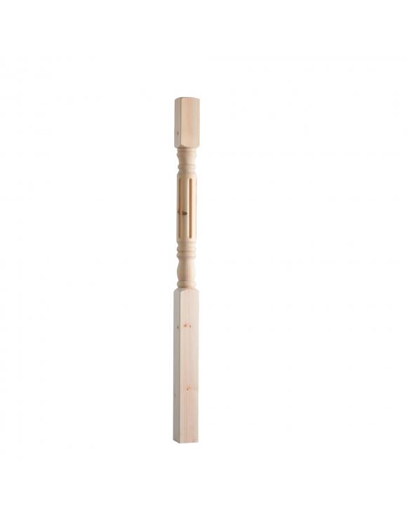 90mm Fluted Rolling Pin Newel Post image