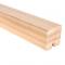 Blueprint Grooved Square Profile Handrail for Glass - Select Timber and Length image