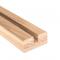 Blueprint Grooved Square Profile Base Rail for Glass - Select Timber and Length image