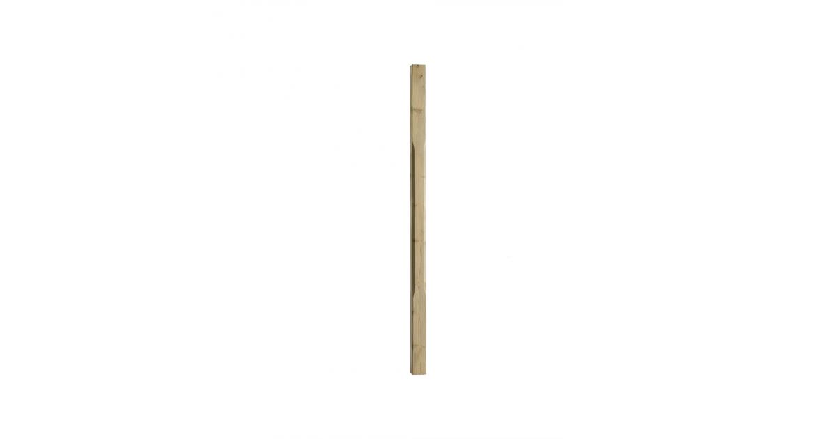 35 x 900 mm Box of 16 Pine Stop Chamfered Stair Spindles