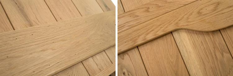An image that demonstrates the characteristics of v-groove decorative profile.