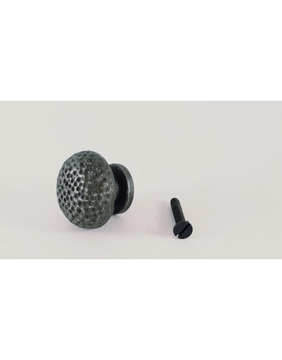 Dotted Pewter Cupboard Knob image