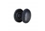 Oval with Base Pewter Cupboard Knob