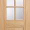 Barcelona Pre-Finished Glazed Oak Internal Door image