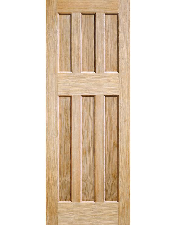 DX 60&#039;s Style Oak Internal Door image