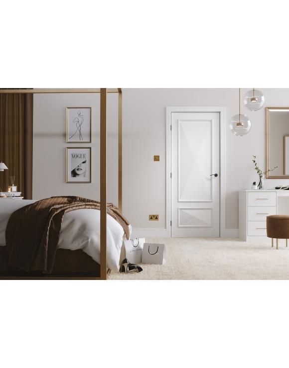 Knightsbridge White Primed Internal Door image