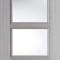 Vancouver Pre-Finished Light Grey Glazed Internal Door image