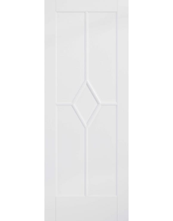 Reims White Primed Internal Door image