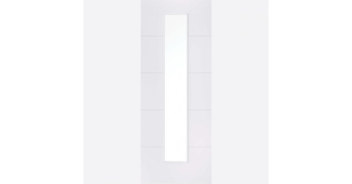 Santandor White Primed Glazed Internal Door Blueprint Joinery