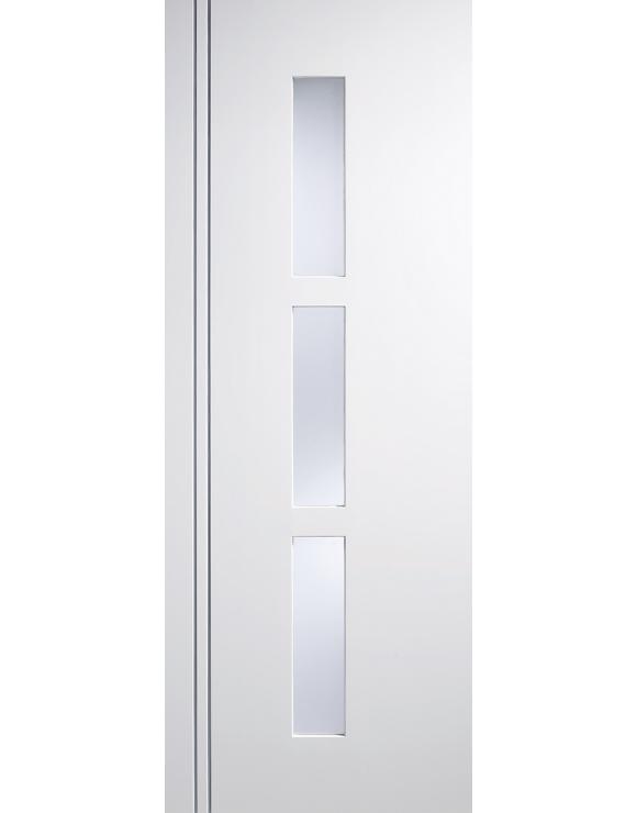 Sierra Blanco White Primed Glazed Internal Door image