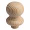 Pine Rope Twist Newel Post with Cap Trade Pack image