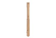 90mm Stop Chamfered Complete Newel Post