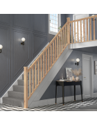 Plain Square Stair &amp; Landing Balustrade Kit