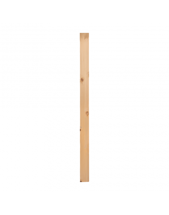 90mm Plain Square Newel Post image