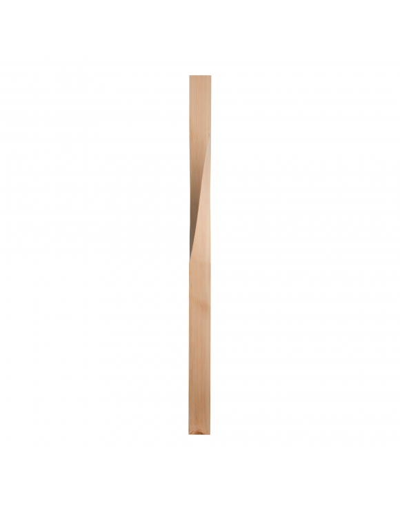 90mm Contemporary Twist Newel Post image