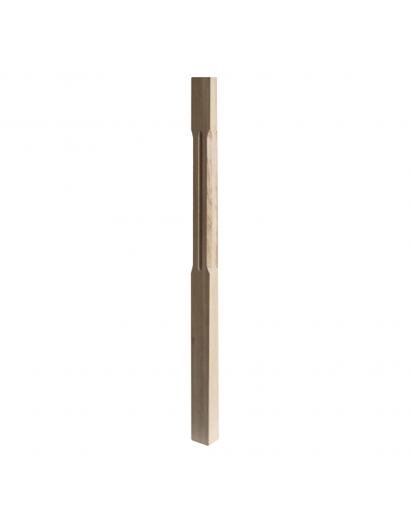 90mm Chamfered and Fluted Newel Post 1500mm image