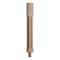 90mm Chamfered Fluted Newel Post with Spigot Dowel image