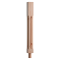 90mm Chamfered Fluted Newel Post with Spigot Dowel image