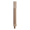 90mm Chamfered Fluted Newel Post with Spigot Dowel image