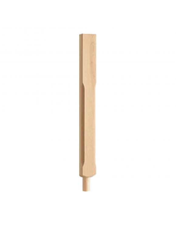 90mm Stop Chamfered Newel Post with Spigot Dowel image