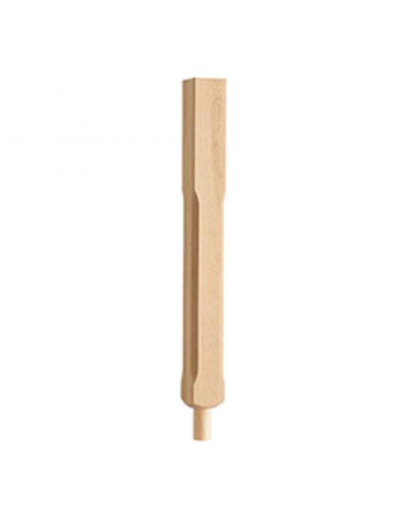 90mm Stop Chamfered Newel Post with Spigot Dowel image