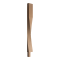 90mm Contemporary Twist Newel Post with Spigot Dowel image