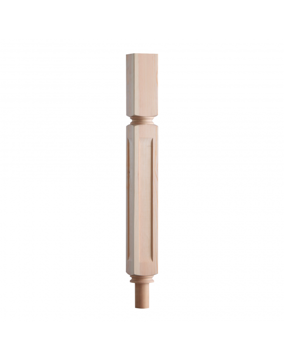 Regency Square Rebated Spigot Newel Post image