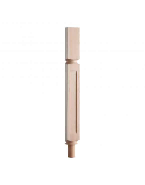 Regency Square Rebated Spigot Newel Post image