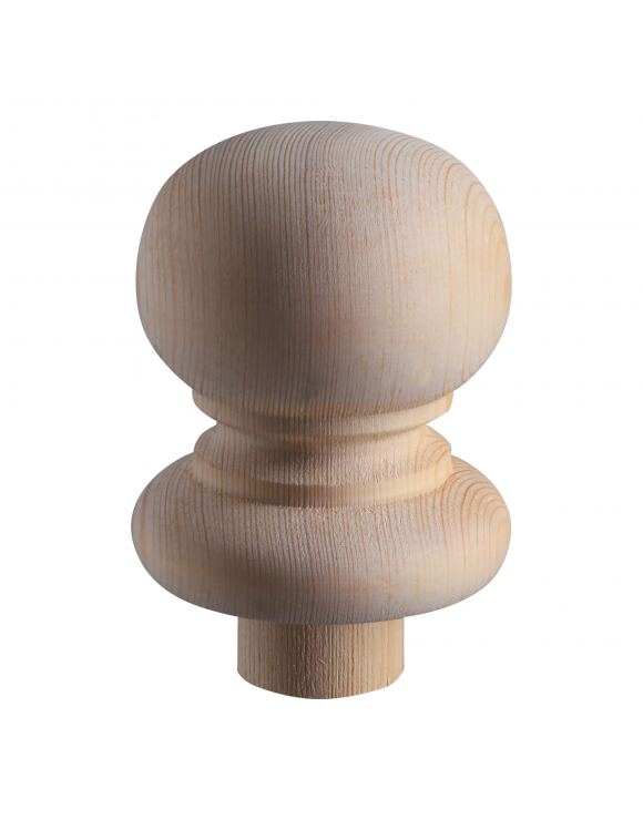 90mm Turned Newel Post Cap - Select Style image