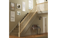 Fluted Rolling Pin Stair &amp; Landing Balustrade Kit