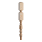 90mm Fluted Rolling Pin Spigot Newel Post image