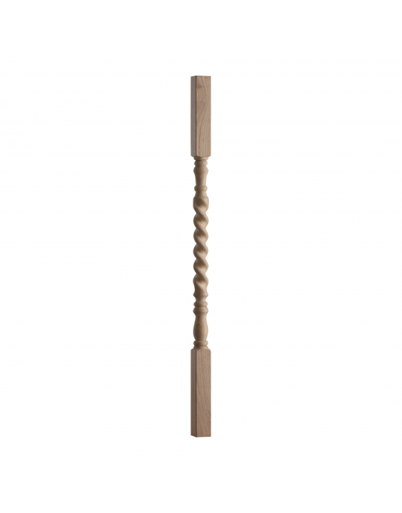 41mm Twisted Rolling Pin Stair Spindle image