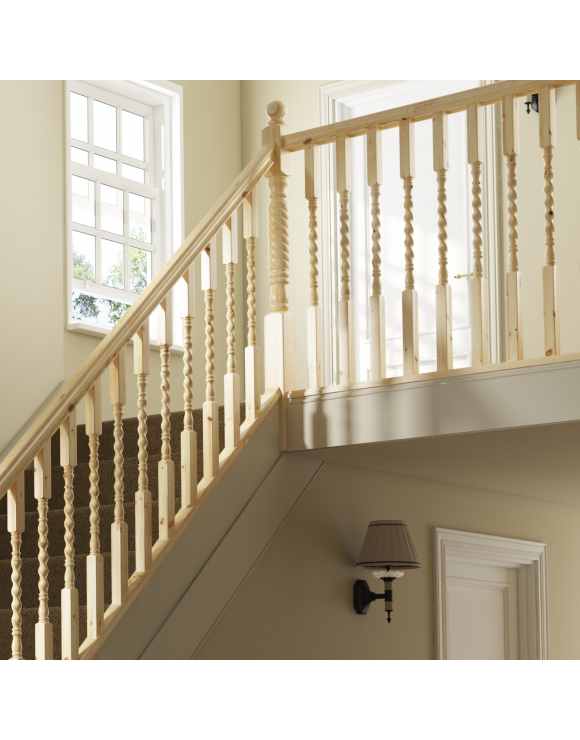 Twisted Rolling Pin Stair Spindle Trade Packs image