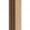 Square Double Fluted Newel Post with Spigot Dowel image